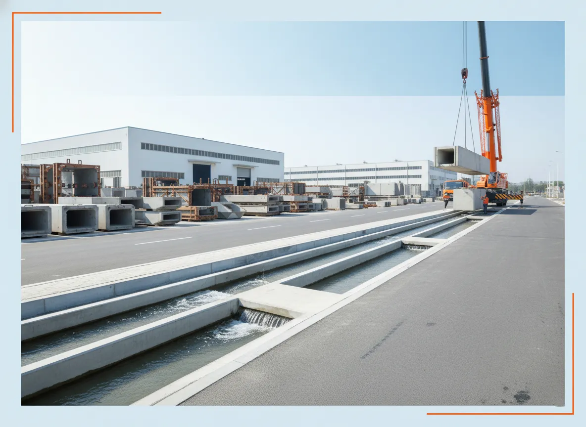 Precast U-Drain Manufacturer in Vellore