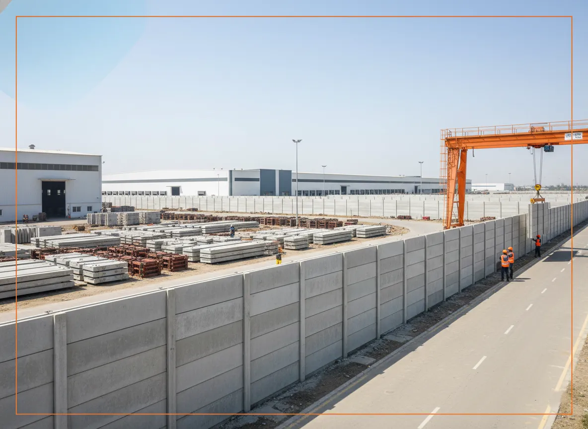 RCC Precast Boundary Wall Manufacturer in Vellore